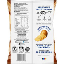 Smith's Crinkle Cut Potato Chips Steak & Onion 150g