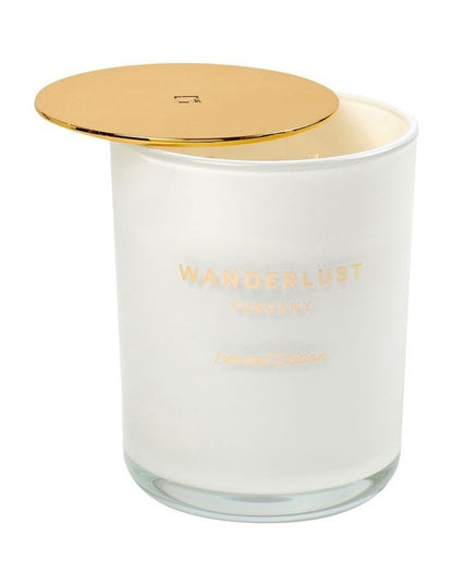 Wanderlust Candle with Lid Tuscany 425g 10x12cm in Assorted