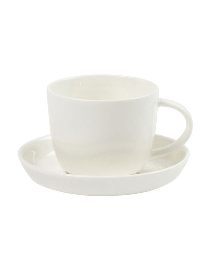 Canteen Espreso Cup & Saucer 150ml/12cm in White