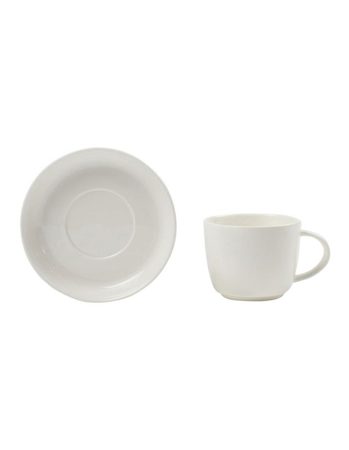 Canteen Espreso Cup & Saucer 150ml/12cm in White