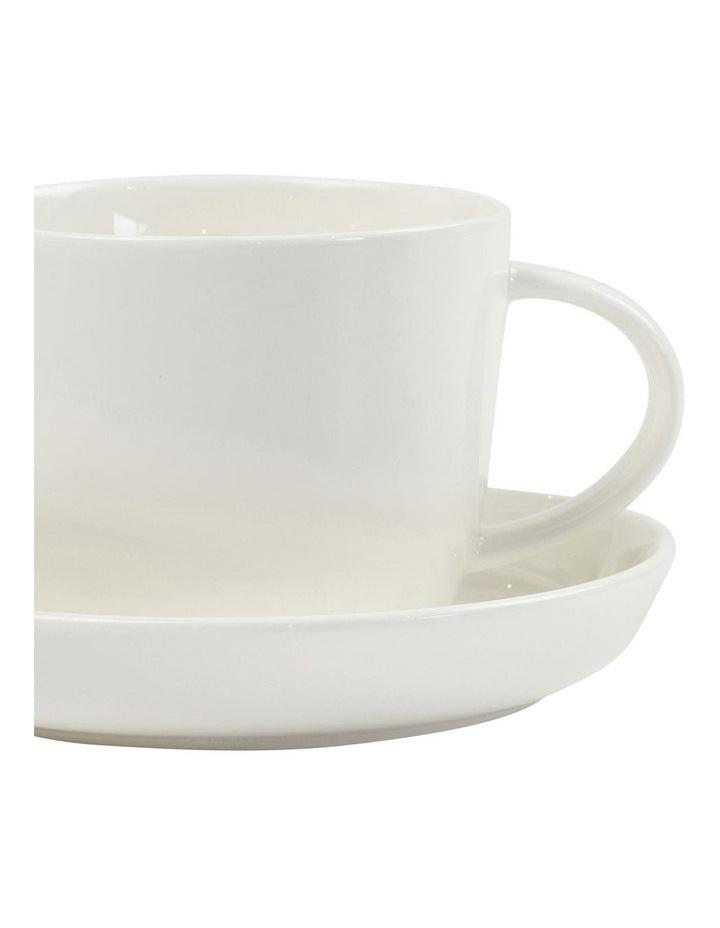 Canteen Espreso Cup & Saucer 150ml/12cm in White
