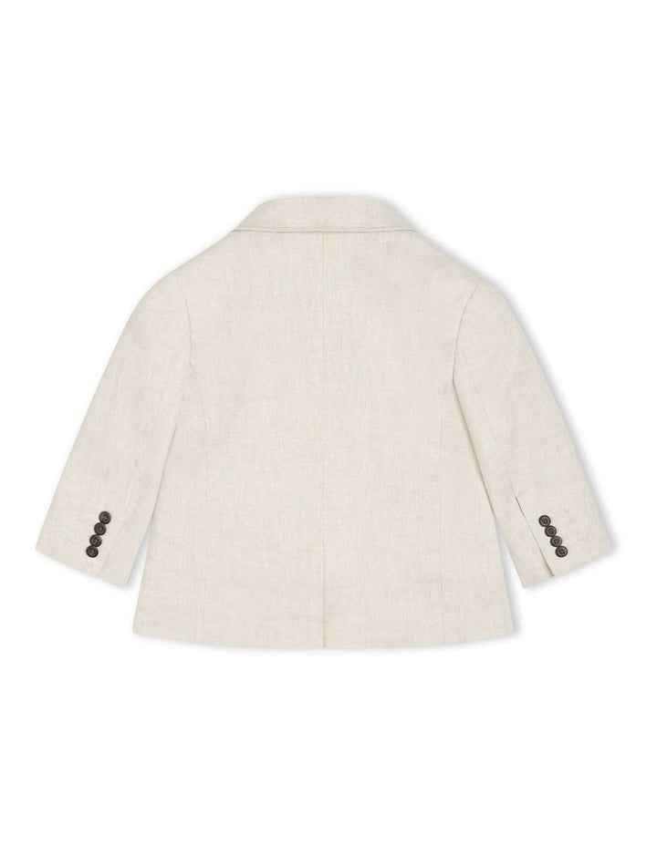 The Palermo Herringbone Blazer (years 000-2) in Light Sand