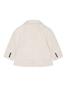 The Palermo Herringbone Blazer (years 000-2) in Light Sand
