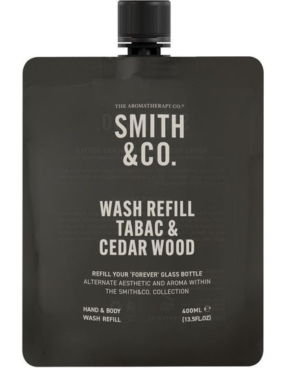 Tabac & Cedarwood Hand & Body Wash Refill 400ml