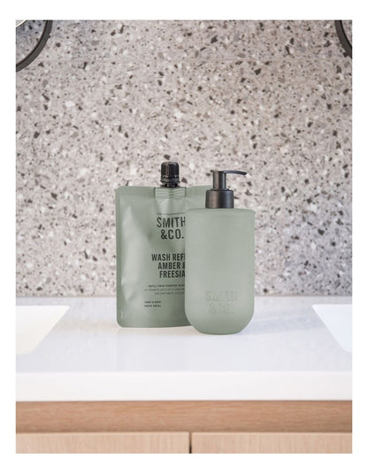 Amber & Freesia Hand & Body Wash Refill 400ml