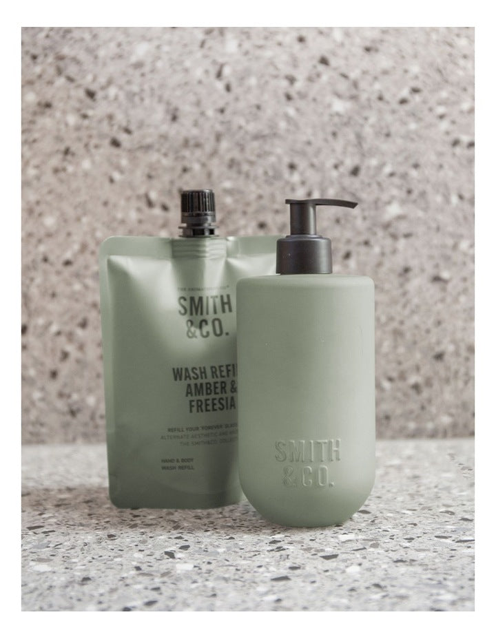 Amber & Freesia Hand & Body Wash Refill 400ml