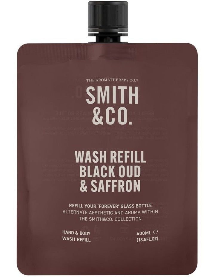 Black Oud & Saffron Hand & Body Wash Refill 400ml