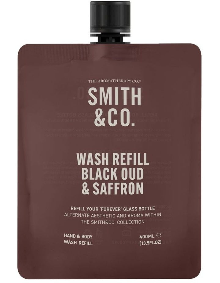 Black Oud & Saffron Hand & Body Wash Refill 400ml