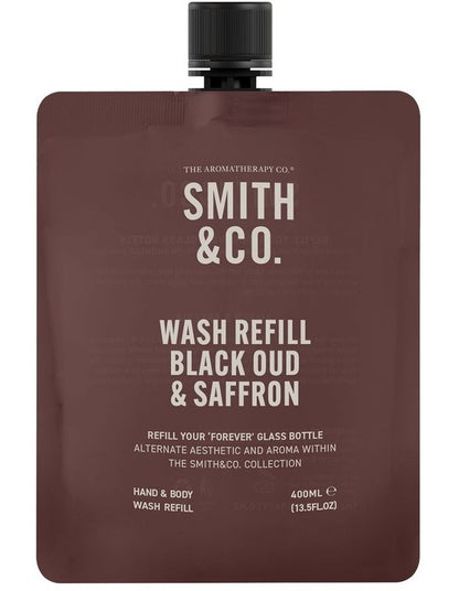 Black Oud & Saffron Hand & Body Wash Refill 400ml