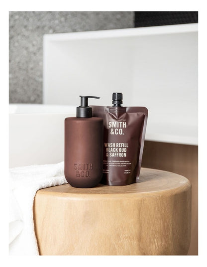 Black Oud & Saffron Hand & Body Wash Refill 400ml