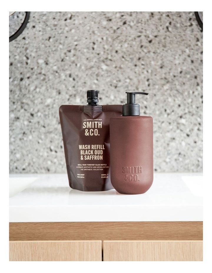 Black Oud & Saffron Hand & Body Wash Refill 400ml