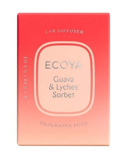 Guava and Lychee Sorbet Car Diffuser Refill Pod