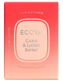 Guava and Lychee Sorbet Car Diffuser Refill Pod