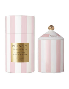 Raspberry, Honey And Musk Large Candle 360g