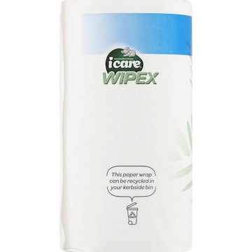 icare Wipex Absorbent Recycled Pick A Size Paper Towel 3 x 100 pack