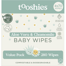 Tooshies ECO Wipes Aloe Vera & Chamomile Baby Wipes 280 pack