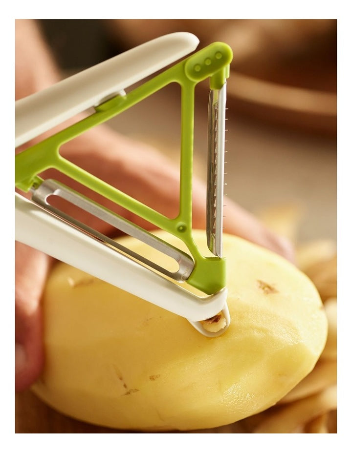 Switch 2in1 Peeler in Stone/Green