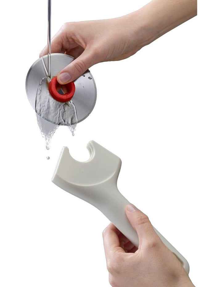 Ringo Pizza Wheel in Stone/Red