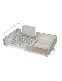 Extend Steel Dish Rack in Light Stone