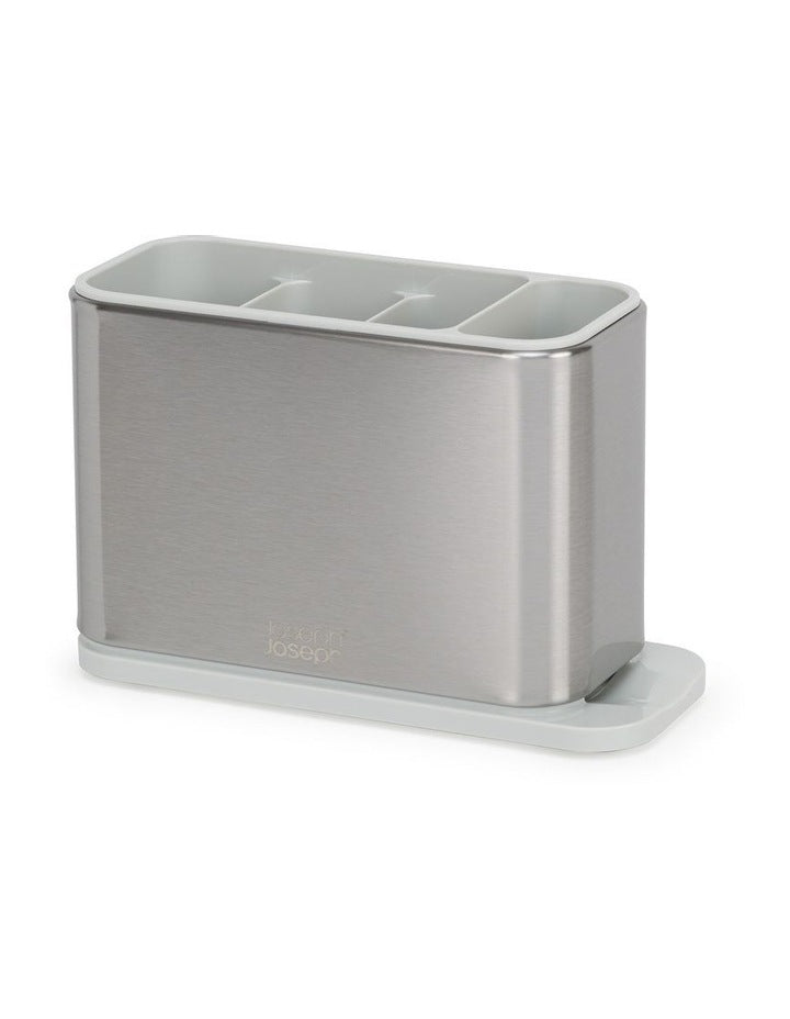 Surface Stainless Steel Cutlery Drainer in LIght Stone