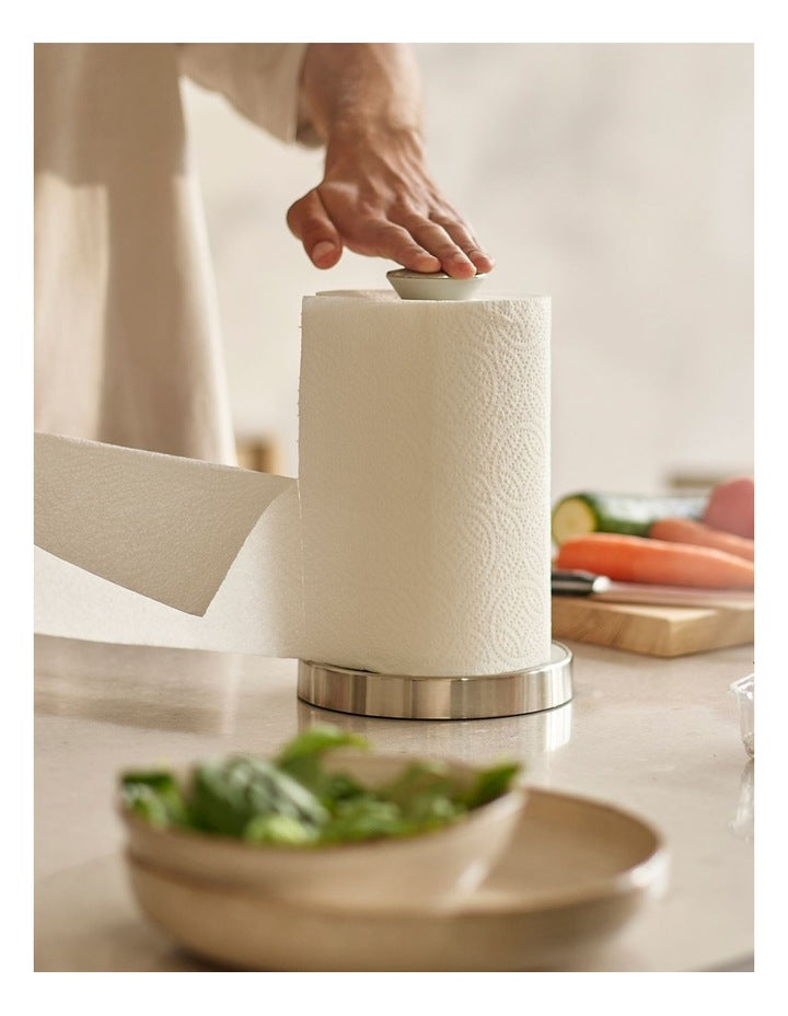 Push&Tear Kitchen Roll Holder in Stone