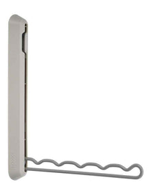 Orderly Retractable Hanging Rail in Ecru