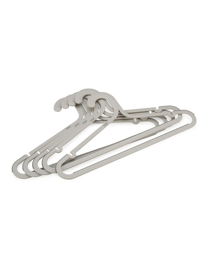 Orderly 5pc Anti-tangle Hanger St Ecru