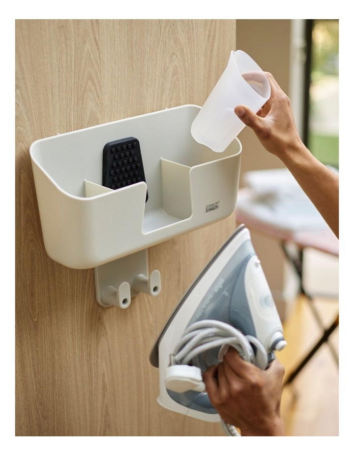Iron Hub Storage Caddy in Ecru