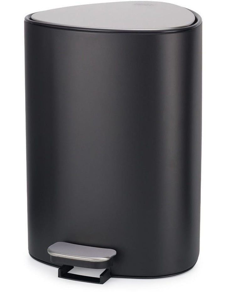 Easy Store Pedal Bin 5L in Matt Black
