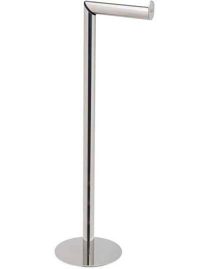 Easy Store Luxe 2 in 1 Toilet Roll Stand in Stainless Steel
