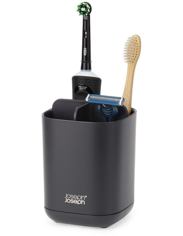 Easy Store Toothbrush Caddy in Black