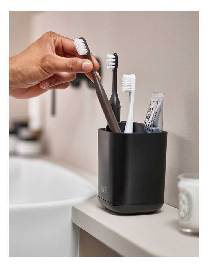 Easy Store Toothbrush Caddy in Black