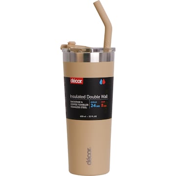 Decor XL Smoothie Tumbler Insulated Assorted 650mL each