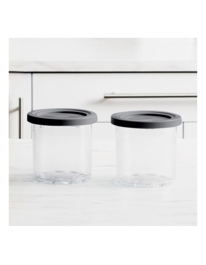Creami Ice Cream Maker Tubs 2 Pack 470ml XSKPNTLID2ANZ
