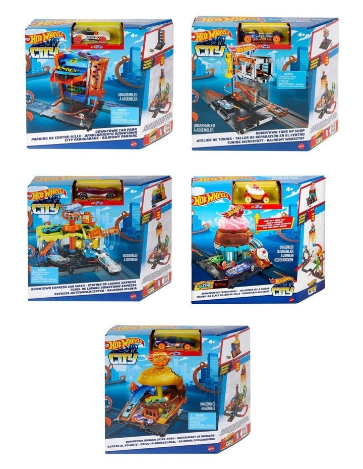 City Downtown Track Set Assortment