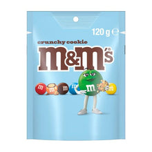 M&M'S CRUNCHY COOKIE MILK CHOCOLATE SNACK BAG 120G