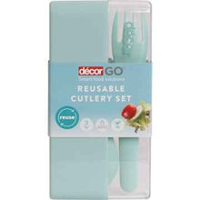 Decor Go Reusable Cutlery Set Assorted 4 pack