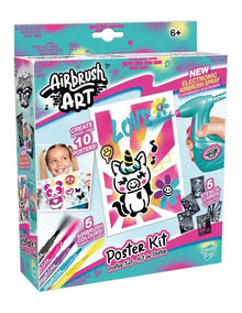 Airbrush Art Mini Posters Kit