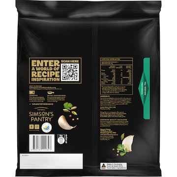 Simson's Pantry Authentic Roti Garlic 6 pack