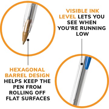 BIC Cristal Original Pen Blue 10 pack