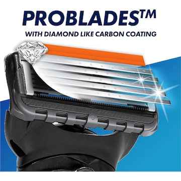 Gillette Proglide Mens Razor Handle With 2 Blade Cartridges each