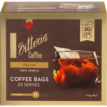 Vittoria Coffee Bags Italian 20 Pack