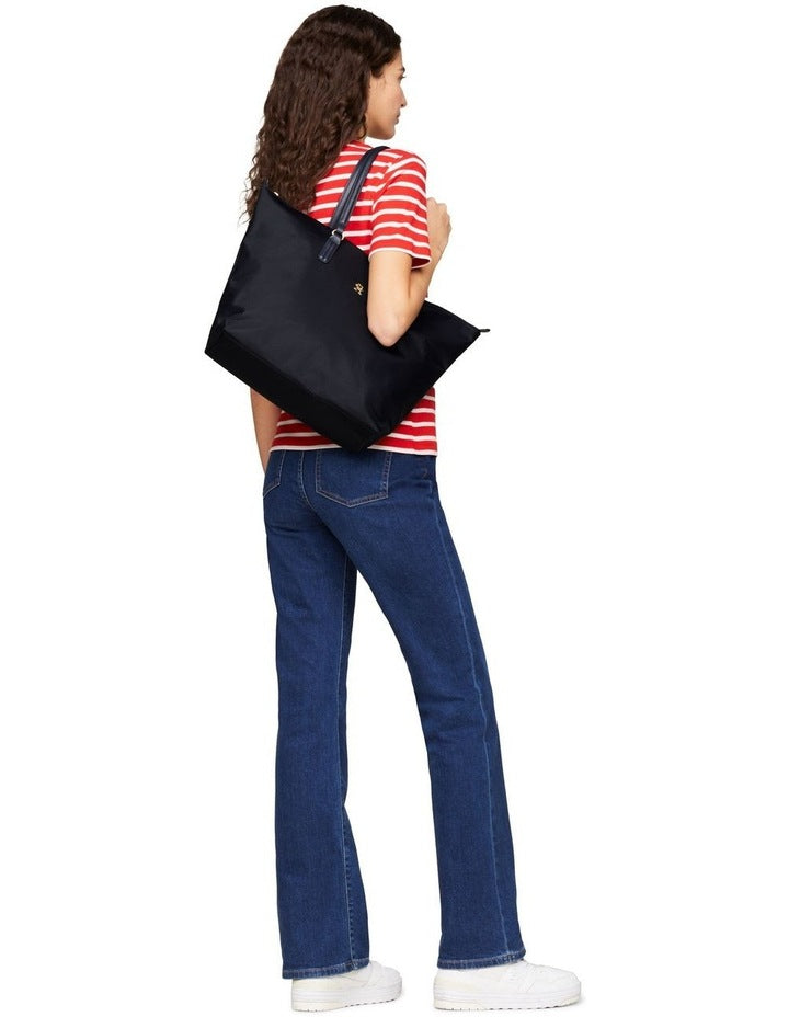 Poppy Tote Bag in Navy