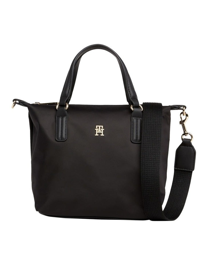 Poppy Mini Tote Bag in Black