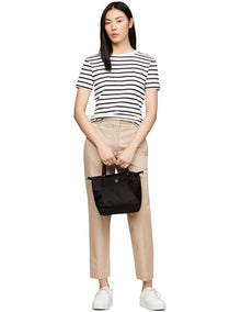 Poppy Mini Tote Bag in Black