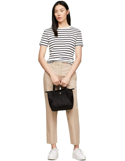Poppy Mini Tote Bag in Black