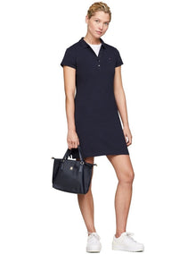 Poppy Mini Tote Bag in Navy