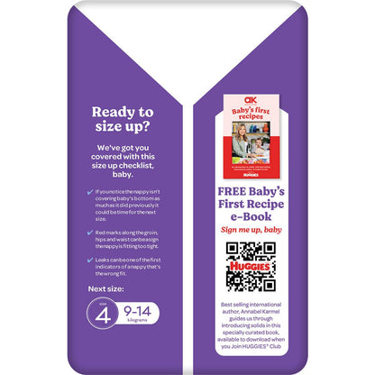 Huggies Ultra Dry Nappy Pants Boys Size 3 (6-12kg) 36 Pack