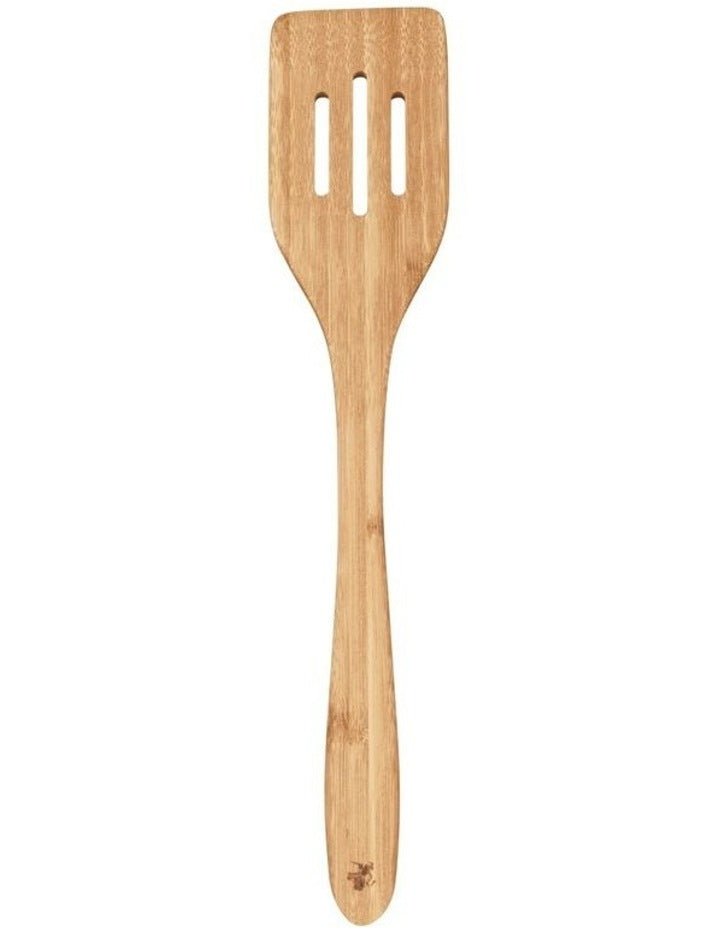 Evergreen Bamboo Slotted Turner 33cm in Natural
