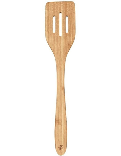 Evergreen Bamboo Slotted Turner 33cm in Natural